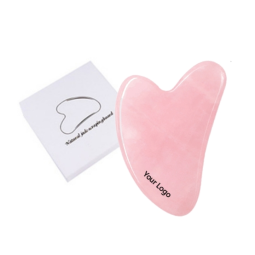 Gua Sha Board Factory - Wholesale Natural Rose Quartz Massager