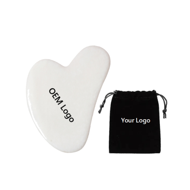 Jade Roller Set Manufacturer - Natural White Jade Anti-Aging Box