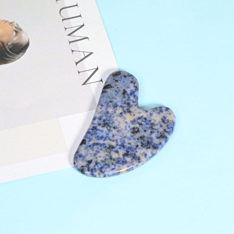 Gua Sha Tools Manufacturer - Blue Sodalite Scraping Massager
