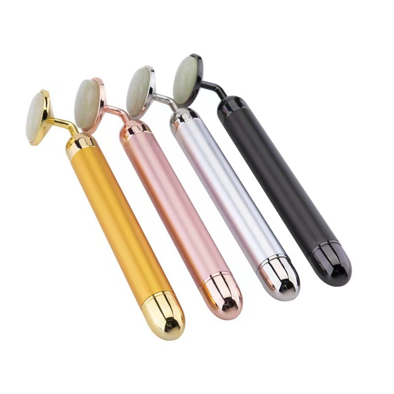 Electric Roller Factory - Vibrating Rose Quartz Face Massager