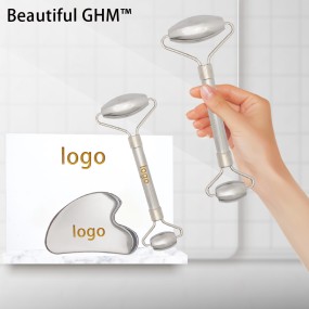 Gua Sha Tool Factory - OEM 304 Stainless Steel Heart Shape