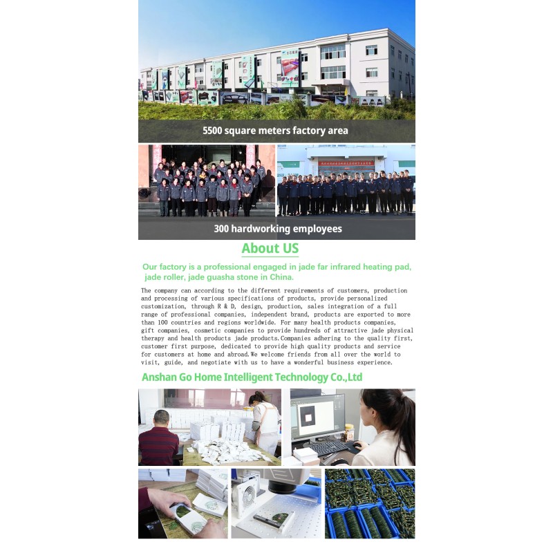 Gua Sha Stone Factory - Free Logo Rose Quartz Facial Tool