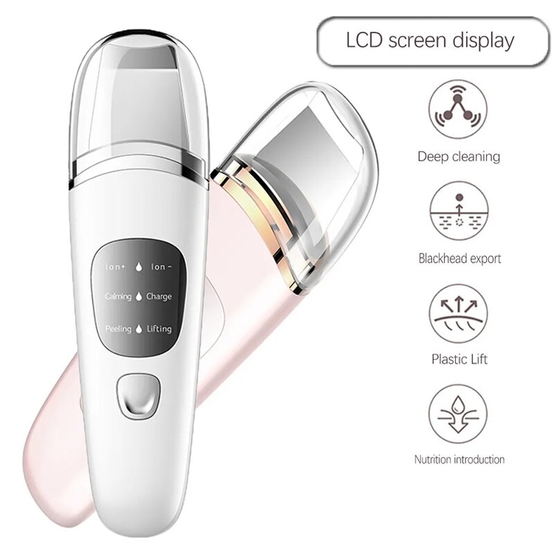 High Frequency Skin Scrubber - Deep Face Cleaning Pore Cleaner Lift Machine