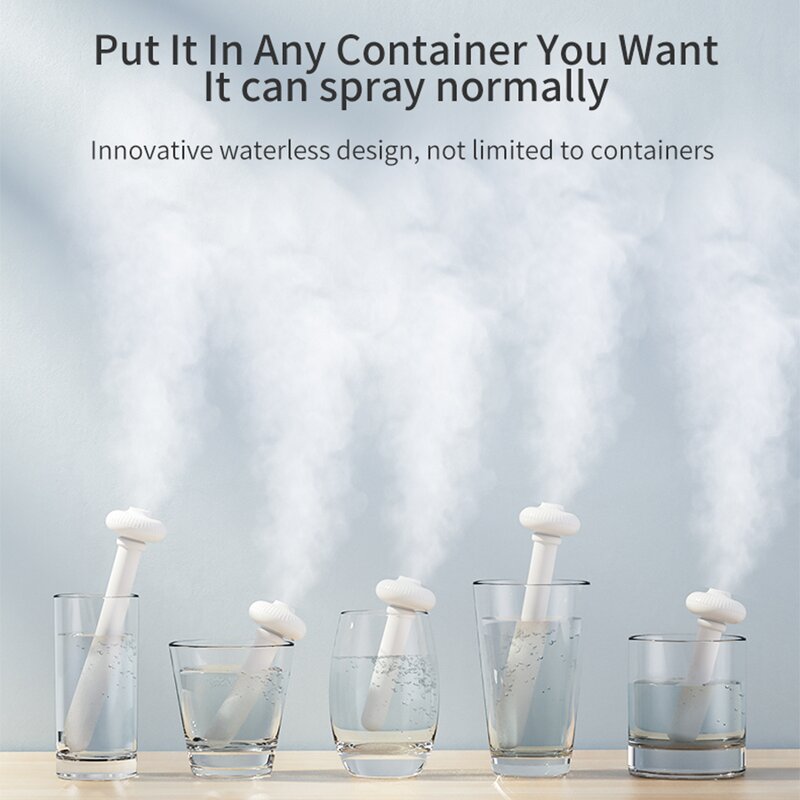 USB Face Humidifier - Korean Mini Personal Ultrasonic Rechargeable Water Mist Maker