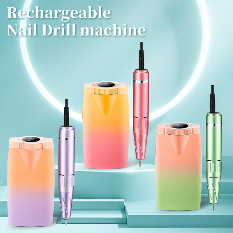 Electric Nail Drill - Wholesale Rechargeable 35000RPM Professional Manicure Tool