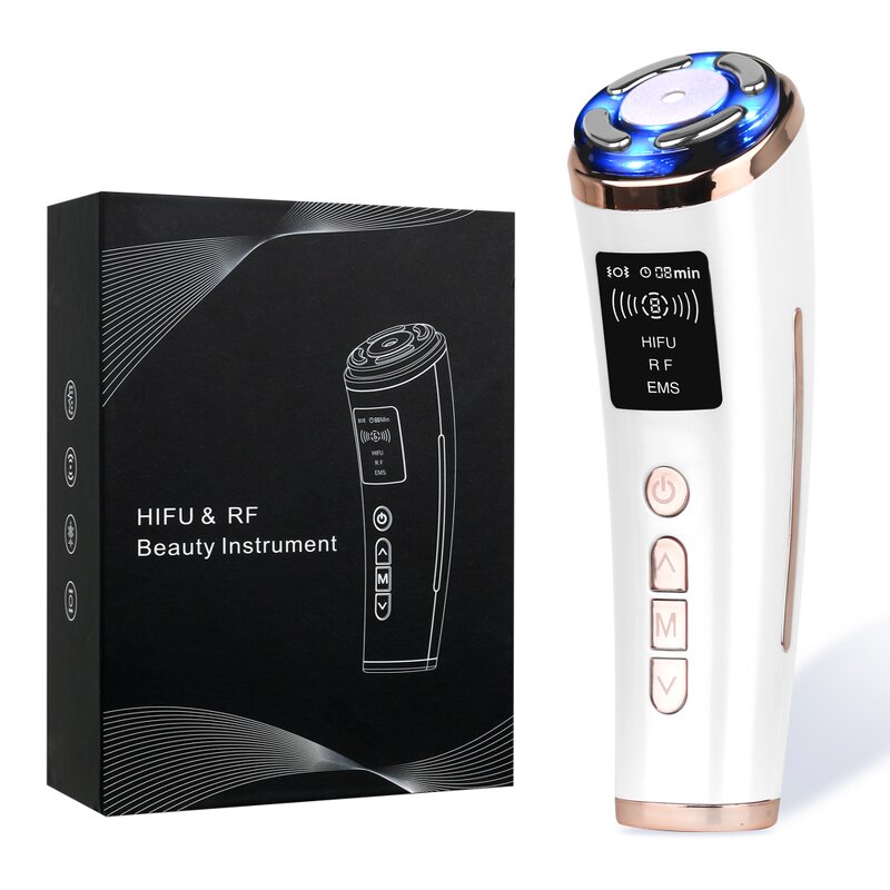 3 in 1 RF Facial Machine - Home High Intensity EMS Skin Rejuvenation Massager