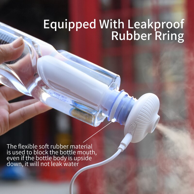 USB Face Humidifier - Korean Mini Personal Ultrasonic Rechargeable Water Mist Maker