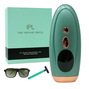 IPL Laser Hair Removal - Factory Direct Green Portable Home Epilator for Women