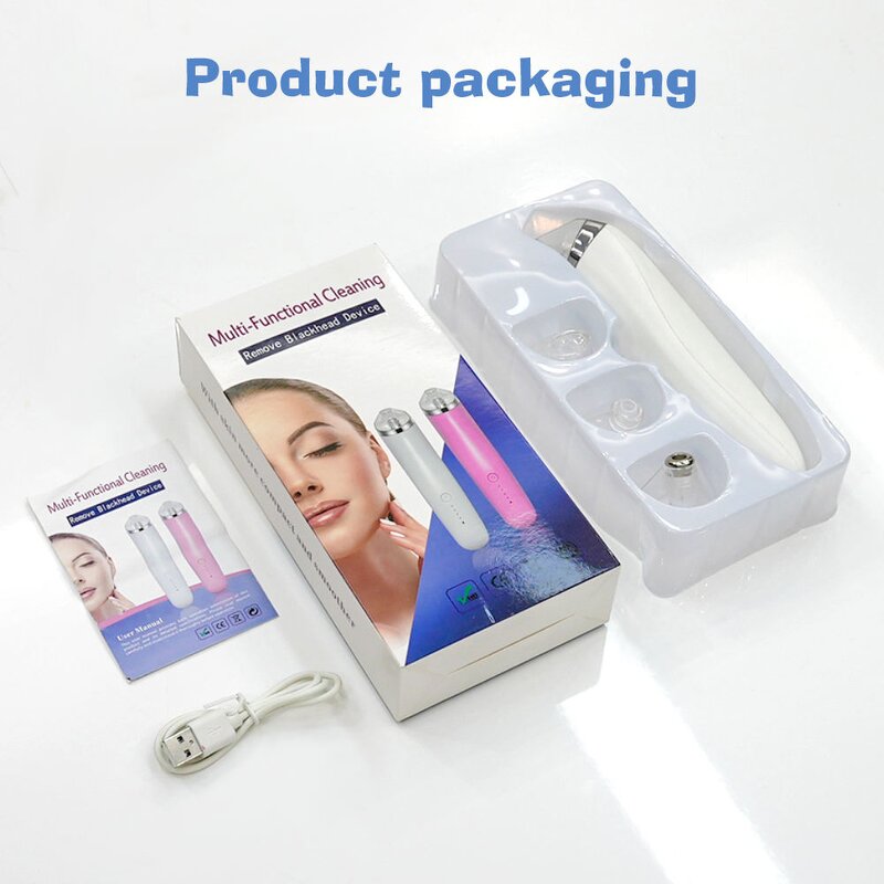 Blackhead Suction Vacuum - OEM Portable Face Pore Deep Cleansing Comedo Remover