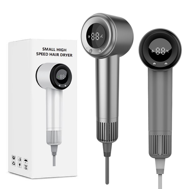 Ionic Pet Hair Dryer - Professional Mini Leafless Negative Ion 110000 Rpm Dryer