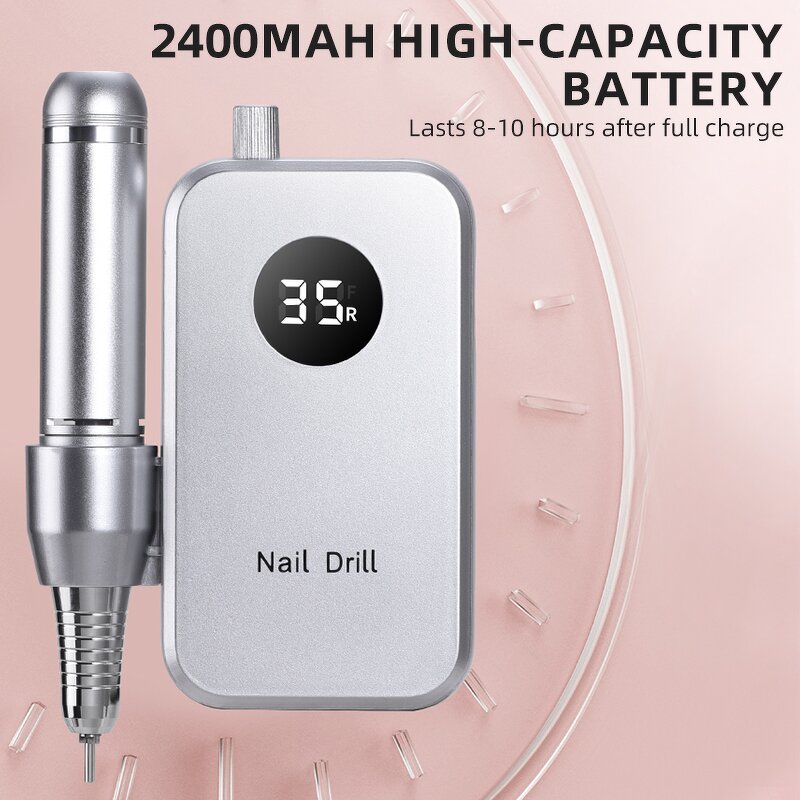 Electric Nail Drill - 2025 New Design 35000Rpm Professional Manicure Drill Tool