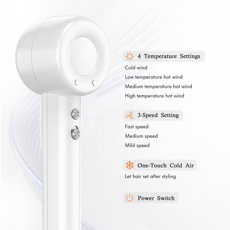 Ionic Hair Dryer - Manufacturer 600 Million Negative Ion BLDC Salon Dryer