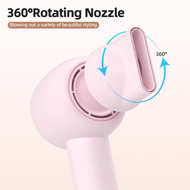 BLDC Ionic Hair Dryer - New Design Low Noise Professional High Speed Salon Dryer