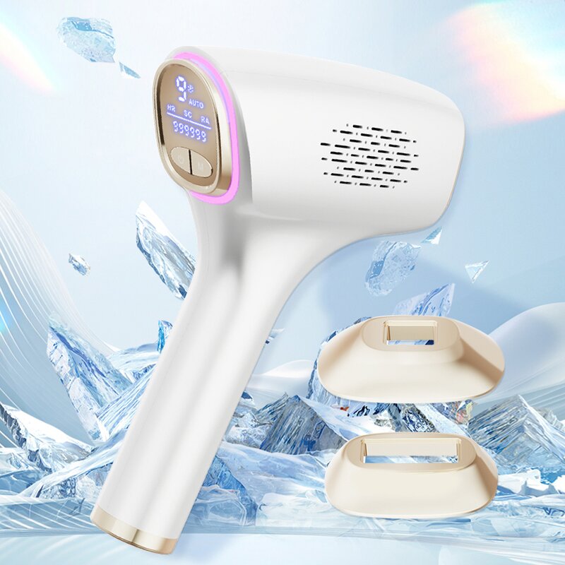 IPL Laser Hair Remover - 2026 Painless Ice Cooling Permanent Facial Epilator