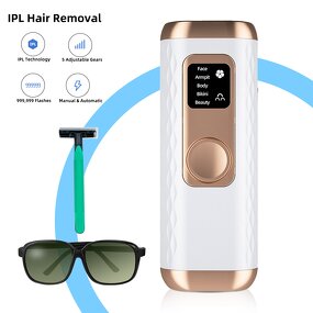 IPL Laser Hair Removal - 5 Modes Skin Rejuvenation Permanent Whole Body Device
