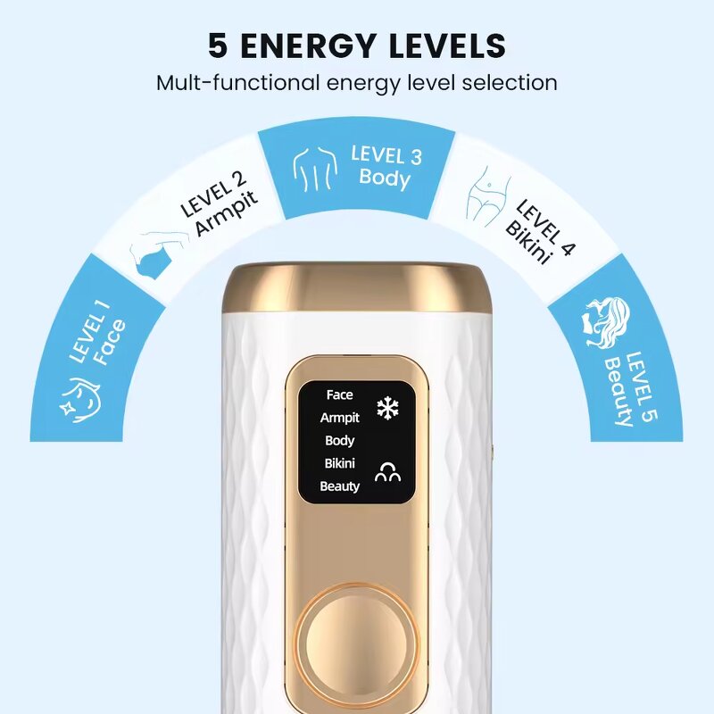 Mini IPL Hair Removal Device - Best Seller Women Ice Cooling Home Laser Handset