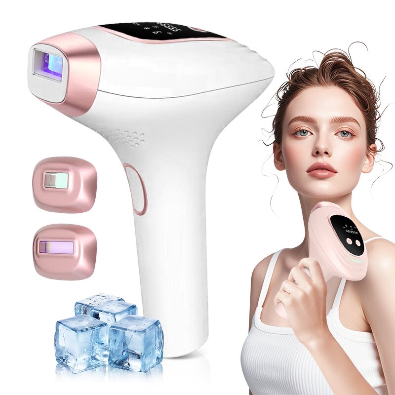 IPL Laser Hair Removal Device - New Lazer 9 Level Ice Cooling Permanent Handset