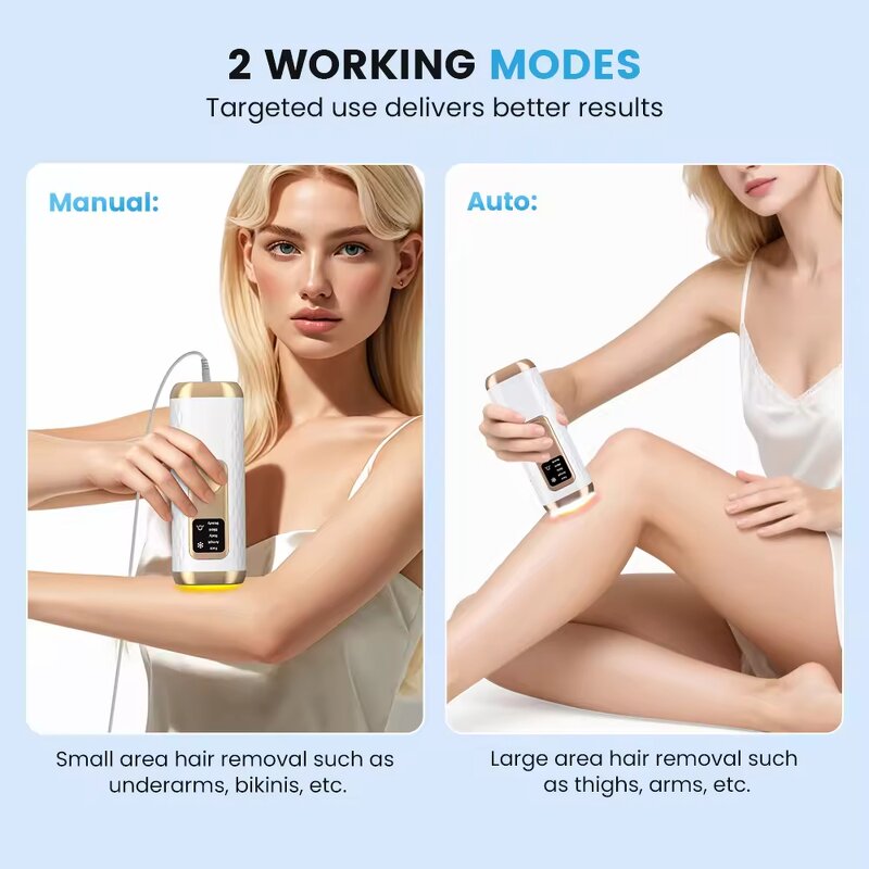 Mini IPL Hair Removal Device - Best Seller Women Ice Cooling Home Laser Handset