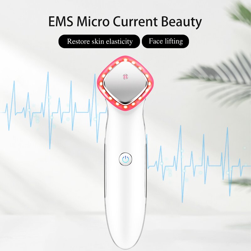 LED Photon Facial Massager - New Design Skin Lifting Tightening Beauty Device