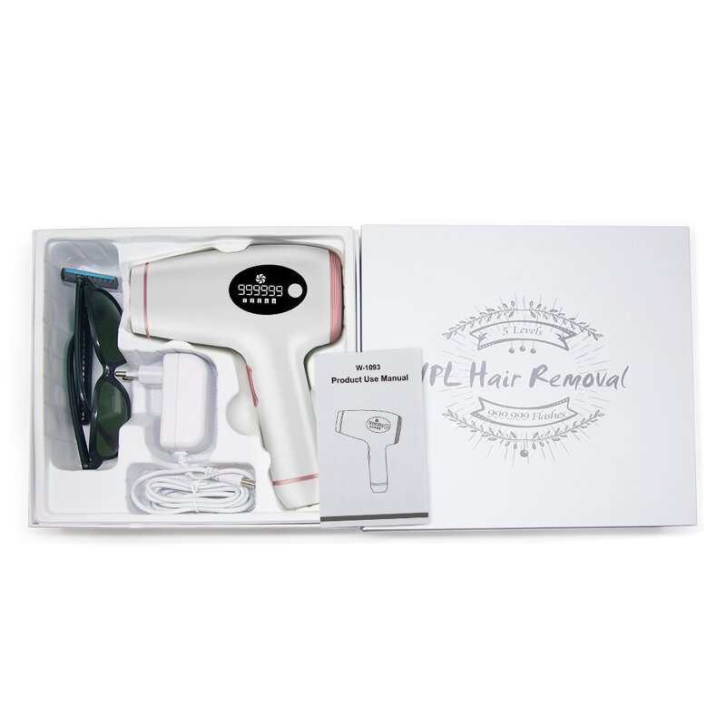 IPL Laser Hair Remover - OEM Portable Handset Face Body Home Epilator Device