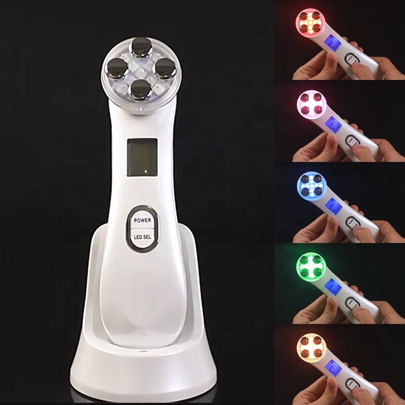 RF Facial Lifting Device - High Frequency Skin Rejuvenation Tightening Massager