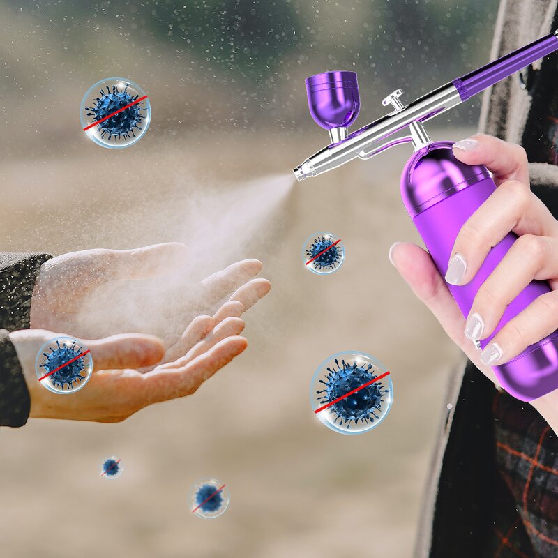 Mini Airbrush Set - New Makeup Spray Gun Facial Nail Art Paint Airbrush Kit