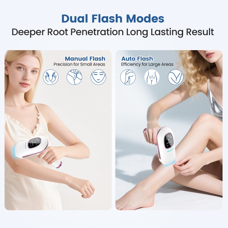 IPL Laser Hair Remover - 2025 Hot Selling Home Ice Cooling Professional Device