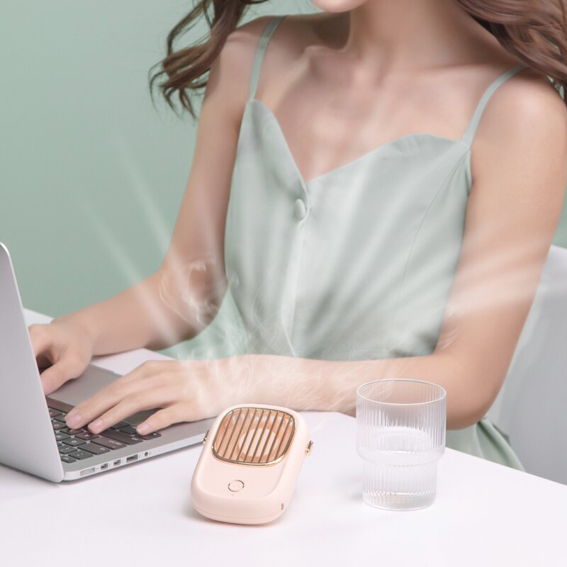 Hanging Neck Fan - 2025 Wholesale 3 Gears Handheld Electric Portable Mini Fan