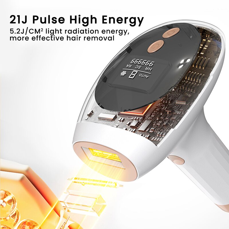 Ice Cooling IPL Hair Remover - 2026 New Trends Mini Portable Home Epilator