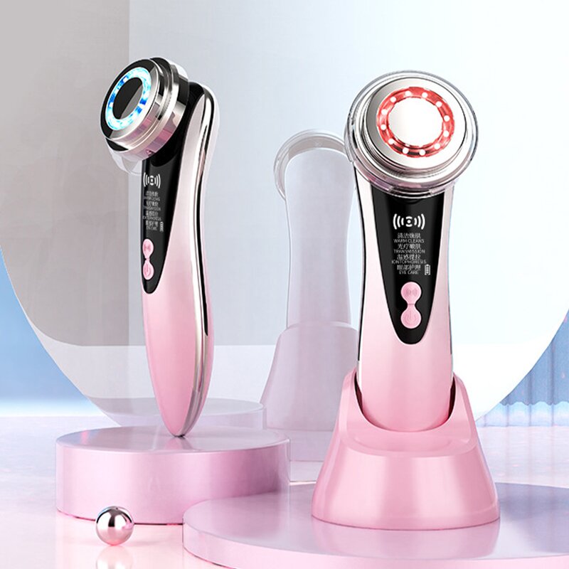 5 in 1 Facial Massager - New Design Home Electric LED Face Lifting Beauty Device