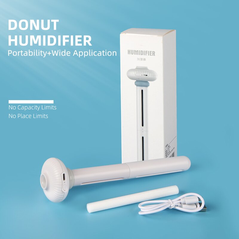 USB Face Humidifier - Korean Mini Personal Ultrasonic Rechargeable Water Mist Maker