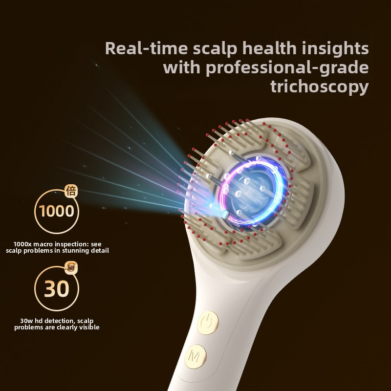 Electric Scalp Massager - New Visible Vibration Oil Applicator Anti Hair Loss Tool