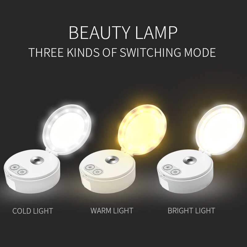 Nano Mist Sprayer - Best Selling Makeup Mirror Automatic Humidifier Power Bank