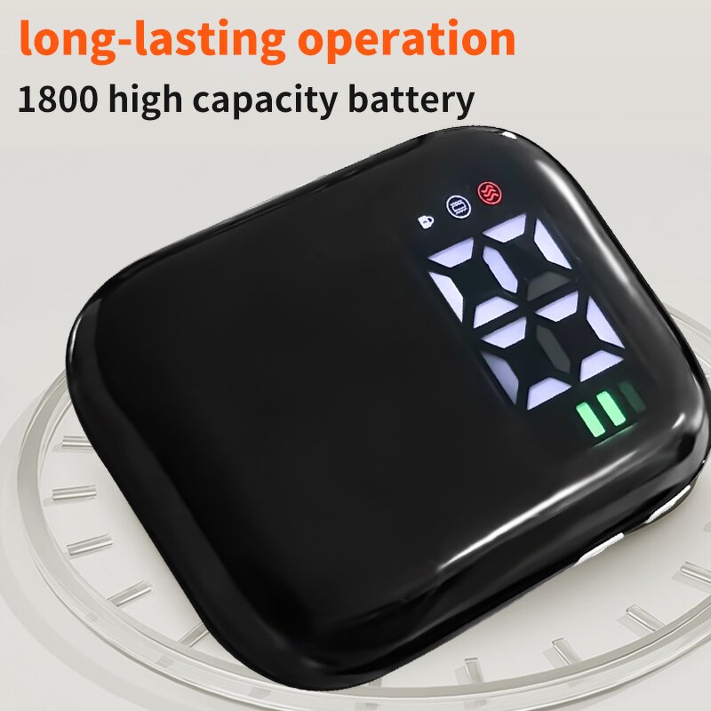 Electric Waist Massager - Portable High Frequency Hot Compress Heating Pad Tool