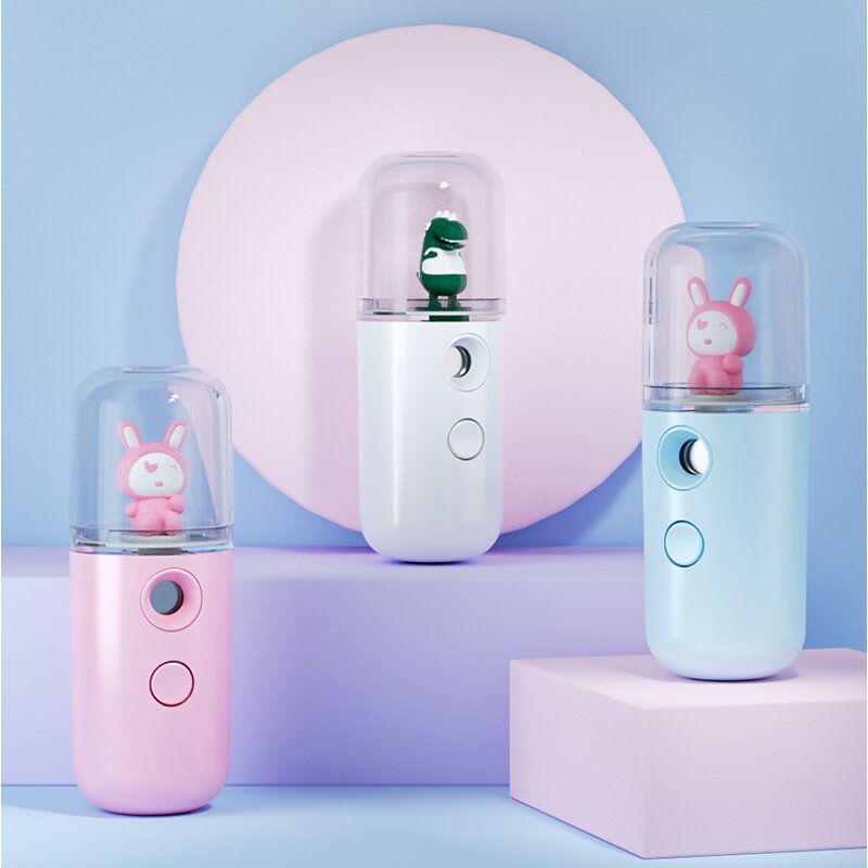 Nano Facial Mister - Wochuan OEM Cute Rabbit Moisturizing Steamer Mist Sprayer