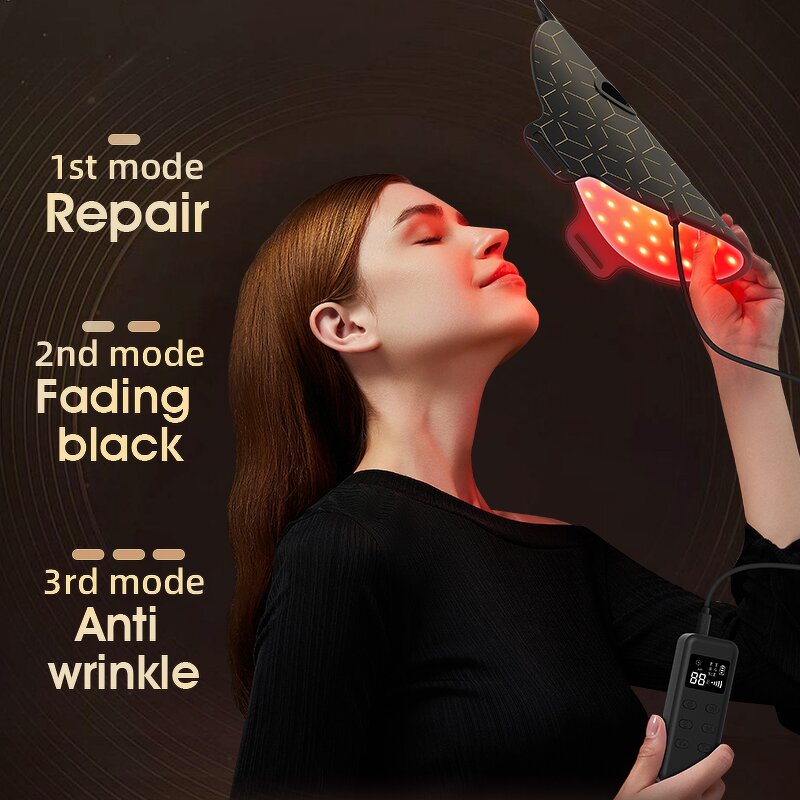 Silicone Face Mask Device - 2025 New Anti Aging Acne Treatment Neck Beauty Tool