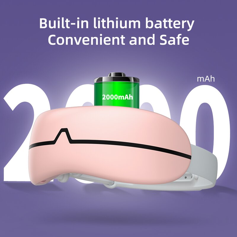 Heated Eye Massager - Trending OEM Hot Compress Music Heat Compression Eye Tool