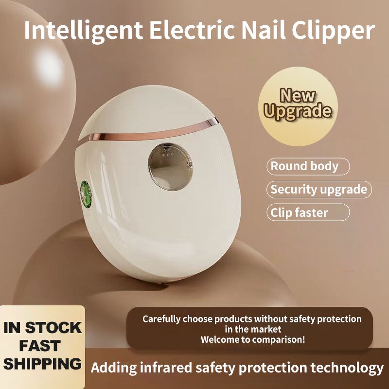 Electric Baby Nail Clipper - Custom Logo Professional Safety Finger Toe Nail Tool