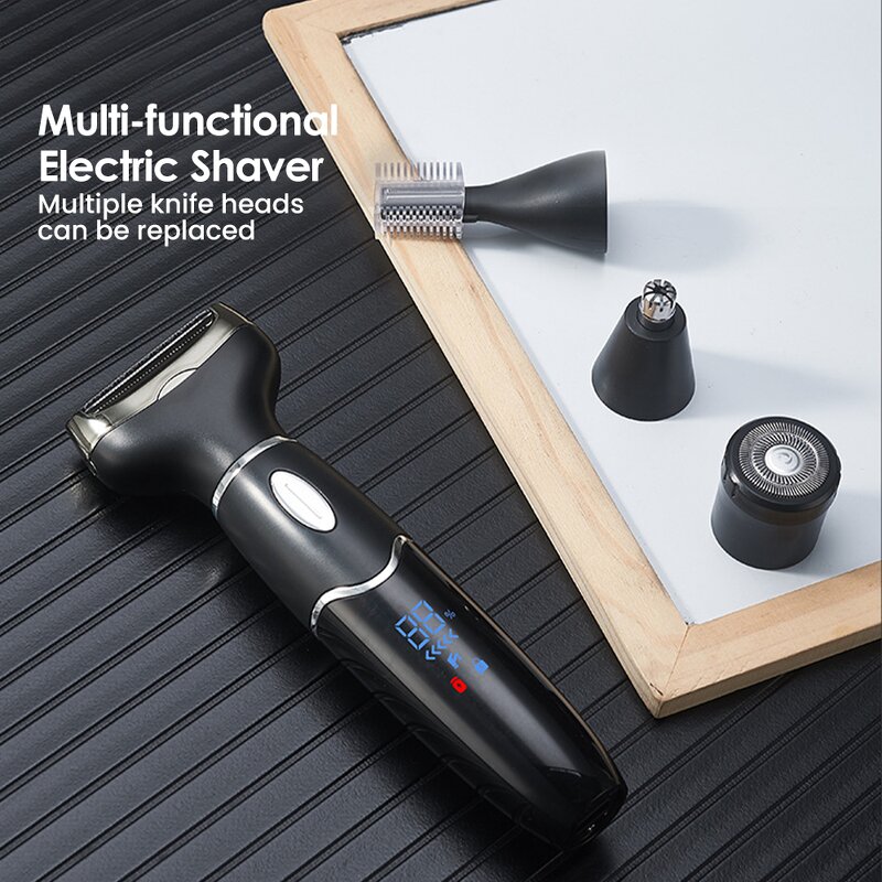 IPX7 Cordless Electric Shaver - Painless Female Body Bikini Hair Trimmer Razor