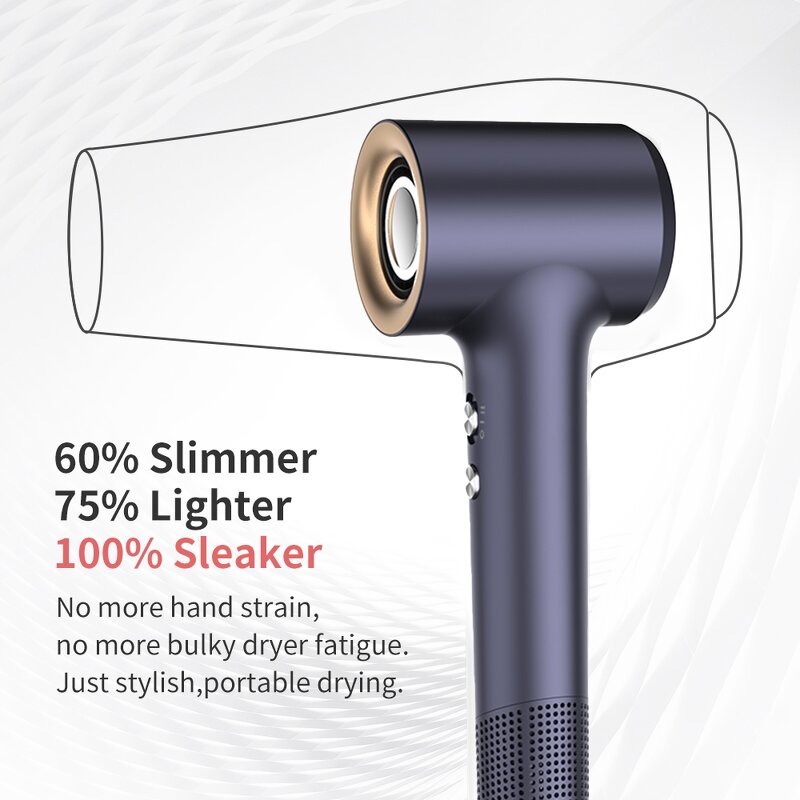 BLDC Ionic Hair Dryer - Guangdong Portable Mini Negative Ion High Speed Diffuser