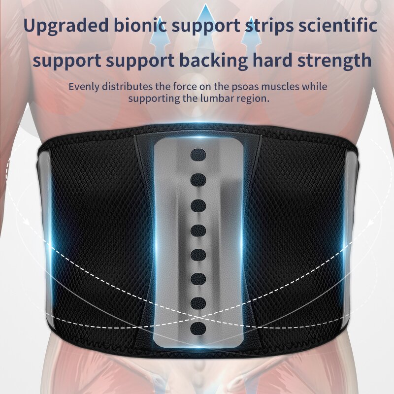 Electric Waist Massager - Cordless High Frequency Hot Compress Heating Pad Tool