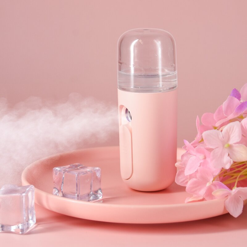 Nano Facial Steamer - Hot Portable Face Mist Moisturizing Vaporizer Sprayer