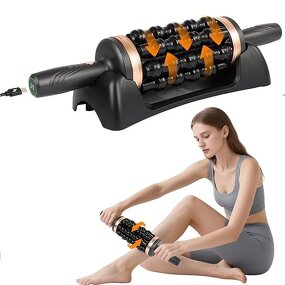 Rolling Percussive Massager - New Upgraded Rechargeable Neck Body Shape Tool