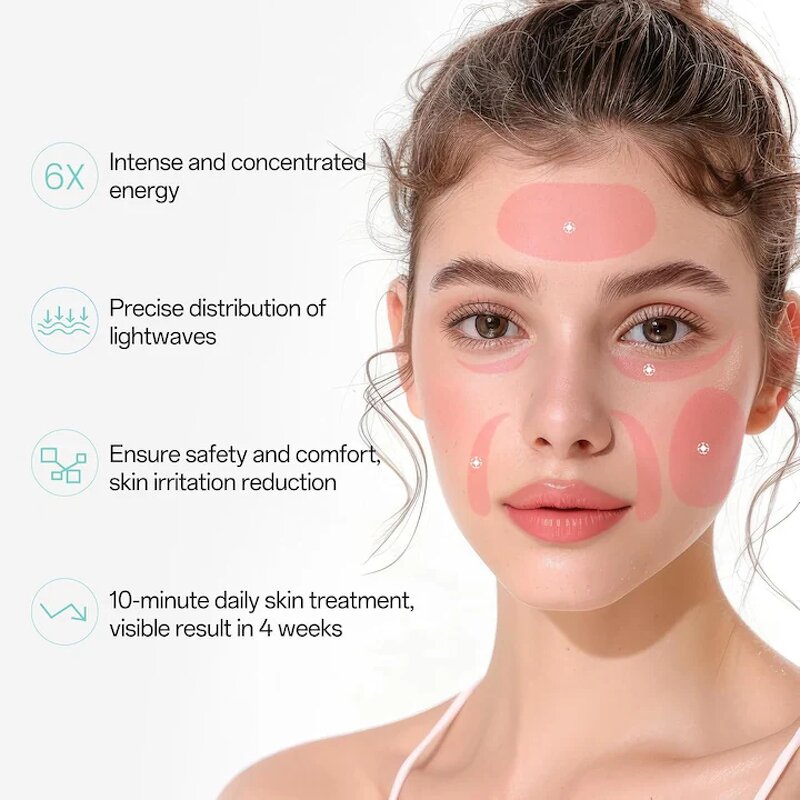 4 in 1 Facial Mask Device - USB Skin Rejuvenation Anti Aging Acne Home Beauty Tool