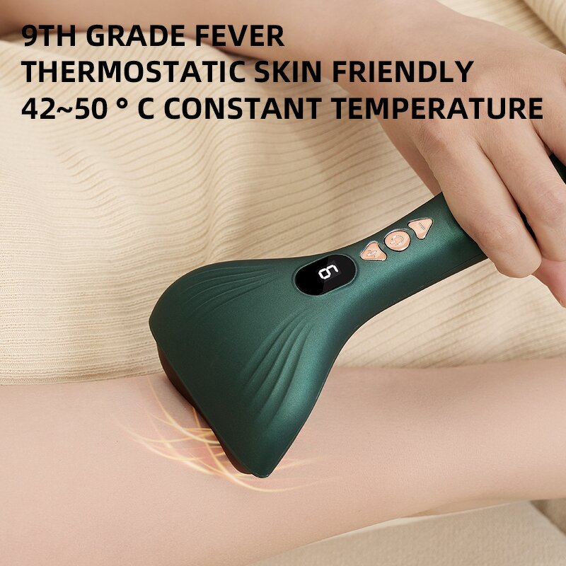 Electric Gua Sha Tool - 2025 Acupuncture Bian Stone Face Lift Neck Lifting Tool