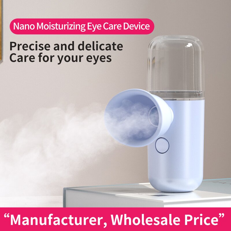 Nano Eye Sprayer - Rechargeable Water Mist Eye Wash Beauty Skin Care Sprayer