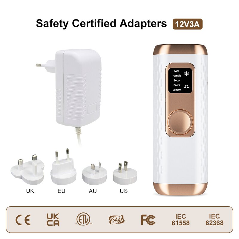 IPL Laser Hair Remover - OEM Portable Ice Cool Permanent Home Use Light Device