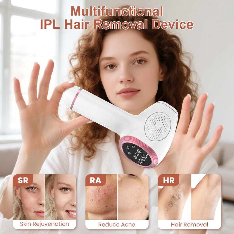 IPL Laser Hair Remover - Best Handheld Woman Bikini Permanent Home Laser Tool