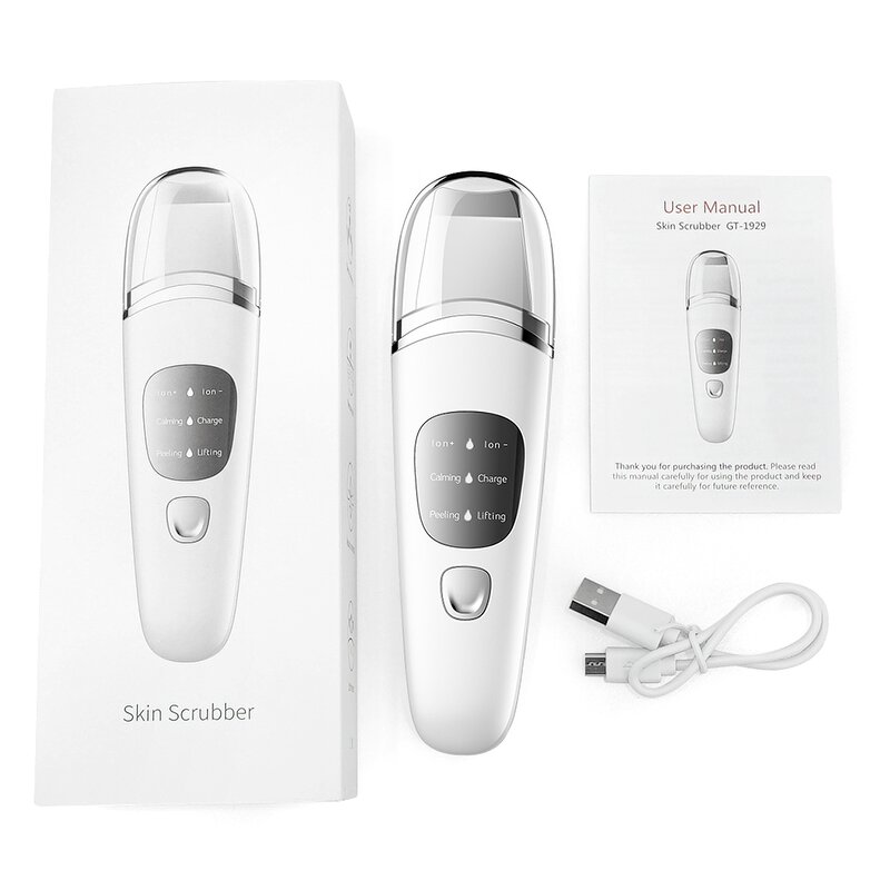 High Frequency Skin Scrubber - Deep Face Cleaning Pore Cleaner Lift Machine