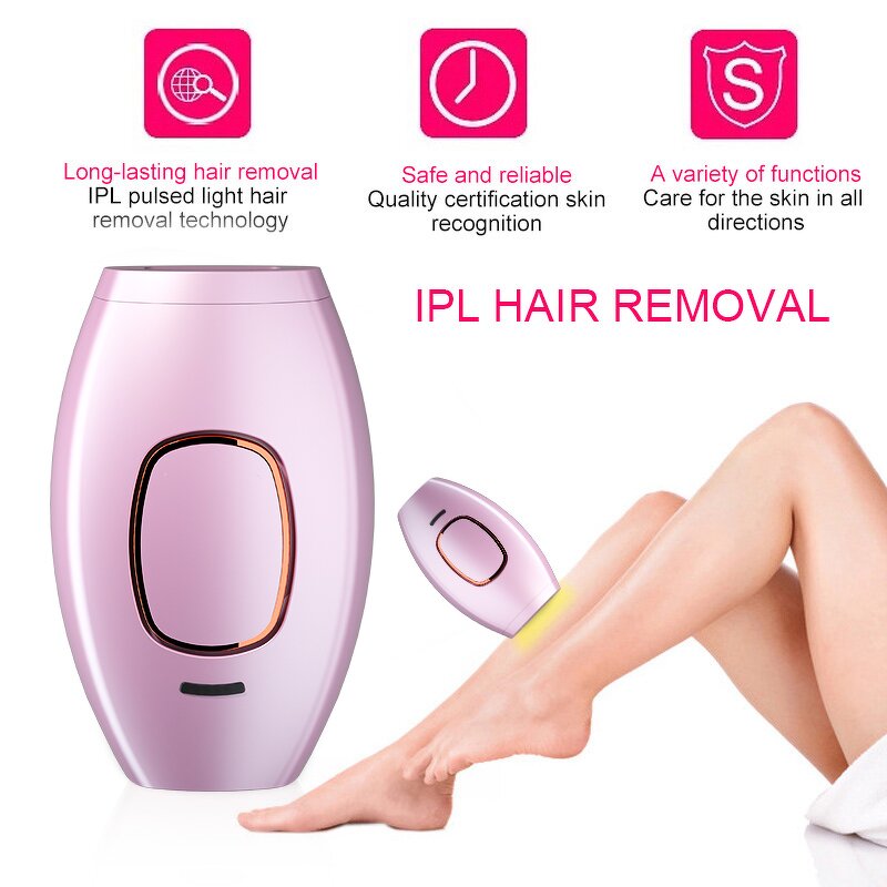 Mini IPL Hair Removal Device - 2025 Hot Sales Female Home Laser Handset